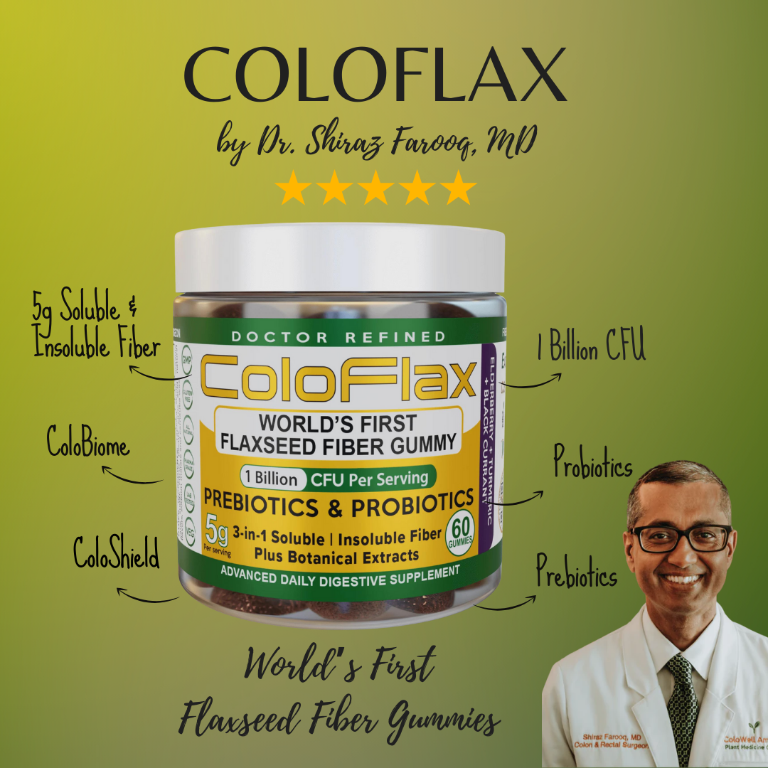 ColoFlax | World's First Flaxseed Fiber Gummies