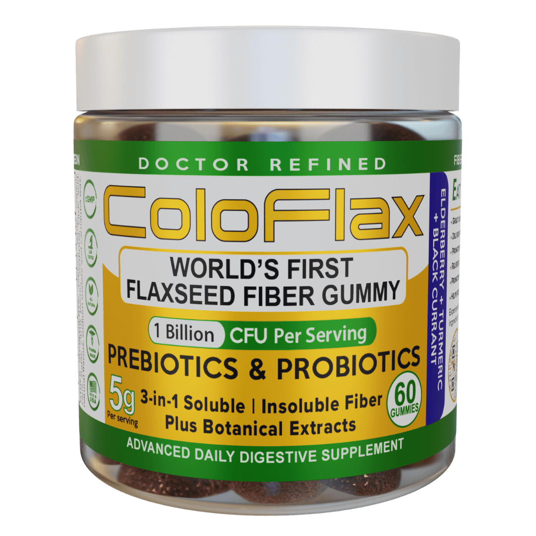 ColoFlax | World's First Flaxseed Fiber Gummies