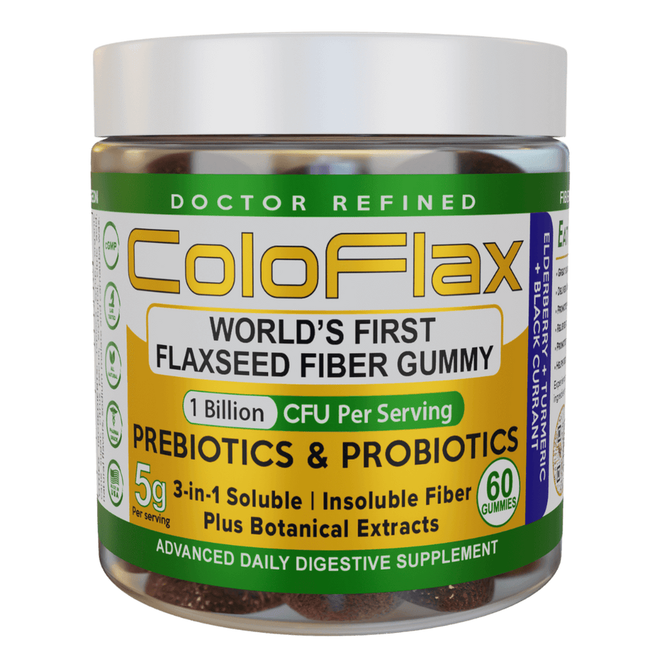 ColoFlax World's First Flaxseed Fiber Gummies